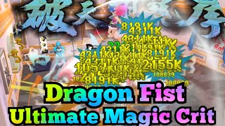 Dragon Fist Ultimate Magic Crit Build Ragnarok Mobile Eternal Love [upl. by Mascia]