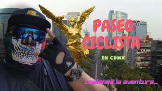 PASEO DE LA REFORMA Paseo Ciclista Domincal [upl. by Rekyr]