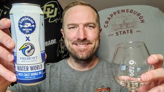 You experienced Water World  🌊😳 Coronado  Fremont Brewing 🍺 West Coast Double IPA 🍺 Beer Review [upl. by Boyer]