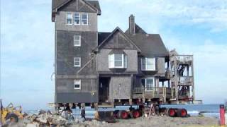 Nights In Rodanthe movie house getting ready for a move  video by Surf or Sound [upl. by Esmond]