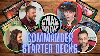 Commander Starter Decks  UNBELIEVEABLY POWERFUL PRECONS [upl. by Adrahc]