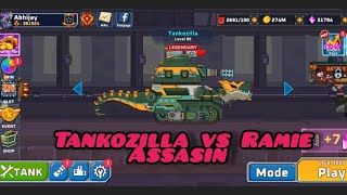 Tank Combat Tankozilla vs Ramie Assasin [upl. by Nahc293]