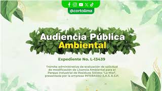 Audiencia Pública Ambiental [upl. by Bywoods]