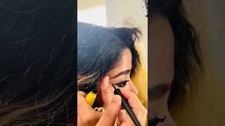 9 secs winged eye lining  Abhirami Suresh [upl. by Azial]