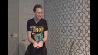 Tom Hiddleston ComicCon 2013 Exclusive Interview  Comic Con  FandangoMovies [upl. by Nalim84]