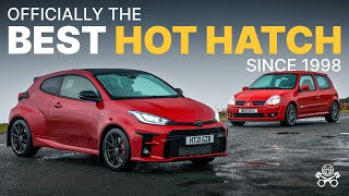 Toyota GR Yaris amp Renaultsport Clio 182 Trophy the best hot hatch of the last 25 years [upl. by Schoening]