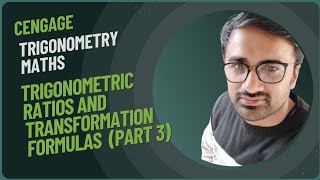 Cengage maths Trigonometry for JEE  Part 3 cengagemaths jee2024 [upl. by Kenna]