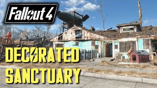 Fallout 4  Decorated Sanctuary Tour [upl. by Marion]