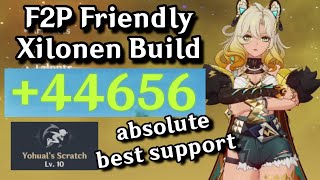 F2P Xilonen Build MOST BROKEN Support Of All Time  Genshin Impact [upl. by Lednik166]