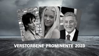 Verstorbene Prominente 2023  Josephine Chaplin I Annabelle Ham I Tony Bennett [upl. by Saleme]