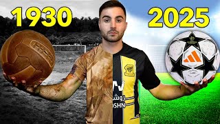 PALLONE del 1930 VS 2025 ⚽️ Qual è il MIGLIORE [upl. by Stanfill677]