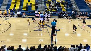 CIFFSS Quarter Final Bishop Amat vs Campbell 3rd set Loss [upl. by Wisnicki]