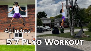 How I Got A 40 Inch VERT at 57  Plyometrics Workout [upl. by Chrysa]