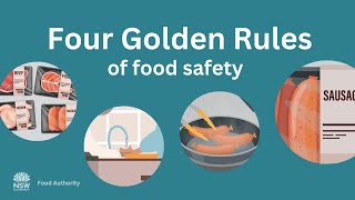 Four Golden Rules of food safety [upl. by Berke]