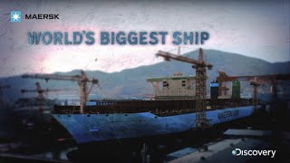 Maersk  Worlds Biggest Ship  Discovery Channel [upl. by Niras]