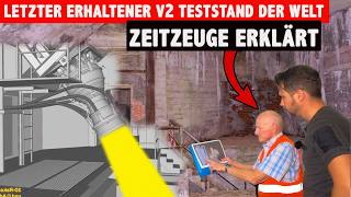 Letzter V2 Raketen Teststand der Welt 40 Meter tiefe unterirdische Bunkeranlage für Treibstoff [upl. by Hunt798]