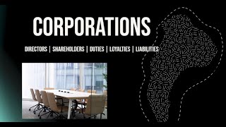 Corporations [upl. by Ahsilat]