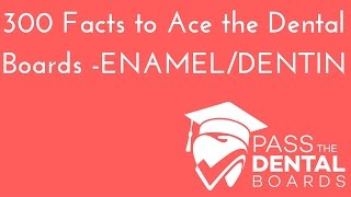 300 Dental Anatomy Facts to ACE the Boards  Excursive Enamel Dentin Posselts Envelope [upl. by Anwahsak639]