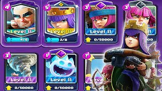 ARCHER FAMILY DECK in Clash Royale BE LIKE🥺 [upl. by Cameron]