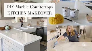 Giani Countertop Paint Kit  DIY Marble Countertop [upl. by Lerret]