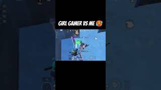 Girl Gamer VS RULER Playz  pubgmobile bgmi shorts [upl. by Harol285]