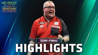 FINAL CONFIRMED Semi Final Highlights  2023 Mr Vegas Grand Slam of Darts [upl. by Earezed]