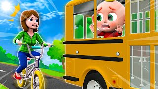 Wheel on The Bus Song  Funny Kids Songs and More Nursery Rhymes amp Kids Songs  PIB Little Song [upl. by Townsend666]