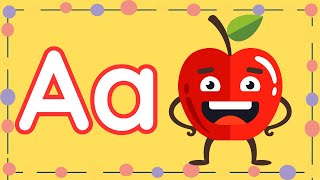 A to Z  Alphabet Flashcards  Educational Videos for Toddlers  ABCD [upl. by Darby]