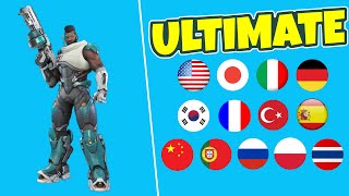 Overwatch 2  BAPTISTES Ultimate in ALL Languages [upl. by Ennayt]