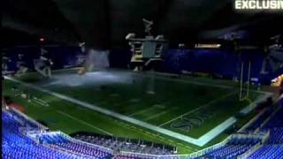 Hubert H Humphrey Metrodome Roof Collapse in 2010 [upl. by Lumpkin]