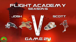 Flight Academy Season 6  Game 24  Scum V Rebels [upl. by Reviere]