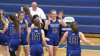 Girls Basketball LampeterStrasburg vs Cocalico 1522 [upl. by Robinette]