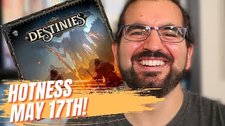 DESTINIES BOARD GAME AND 9 OTHER HOT BOARD GAMES  Top Ten Trending Board Games May 17th [upl. by Morten]