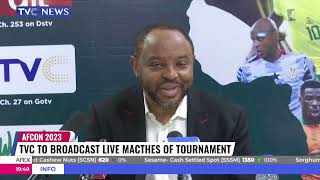 TVC To Broadcast AFCON 2023 Live Matches [upl. by Artamas]