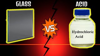 Glass Vs Acid  How it reacts Must Watch [upl. by Maroney456]