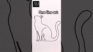 One line art cat china russianarmy canada [upl. by Fabian]