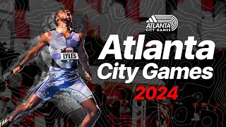 adidas Atlanta City Games 2024  Track and Field Competition Races amp Highlights [upl. by Boni]