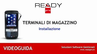 Installazione e utilizzo del plugin quotTerminali di magazzinoquot del software gestionale READY PRO [upl. by Rehpinnej]