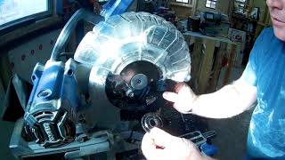 Kobalt Miter Saw Blade Replacement [upl. by Lilac]