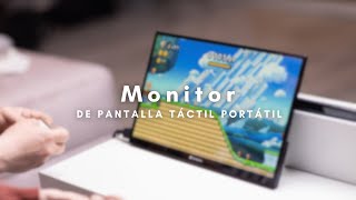 Monitor de pantalla táctil portátil de Verbatim [upl. by Aneele]