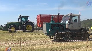 T150 vs John Deere  Tractor Show  Tractor Drag Race [upl. by Annaicul460]