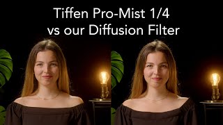 Tiffen ProMist 14 Filter vs our 4x565quot Diffusion Mist Filter Affordable ProMist alternative [upl. by Ditzel]