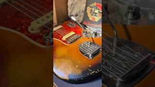 Fender Jaguar 1965 Vintage Guitar Repair Final Part 5 craft repair video tutorial [upl. by Euhc]