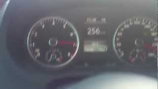 polo gti 2012 top speed258 [upl. by Topper]