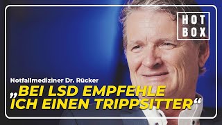 Opioide Ketamin Benzos LSD amp Lachgas Drogenforscher Dr Rücker im Interview  HOTBOX [upl. by Annasus]