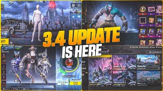 🤩 FINALLY 34 UPDATE IS HERE  NEW ACHIEVEMENTS  MYTHIC FORGE  HOW TO UPDATE 34 PUBGBGMI [upl. by Arik231]