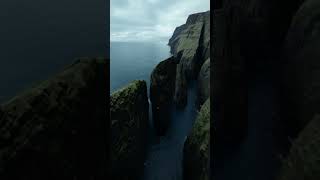 Breathtaking View of a Natural Marine Continental Cliff with Seagulls and Coastal Beauty [upl. by Ardle383]