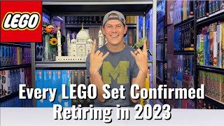 Every LEGO Set Confirmed Retiring in 2023 [upl. by Jr]