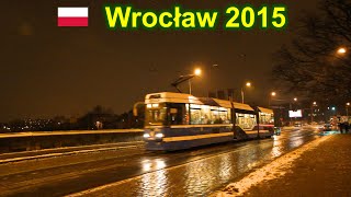 Tramwaje we Wrocławiu 2015 Trams in Wrocław Konstal 105Na Protram 204Wr As [upl. by Otineb]