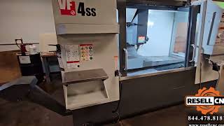 2022 Haas VF4SS CNC Vertical Mill [upl. by Landa]